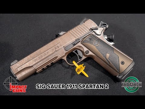 Sig Sauer Spartan II 1911 - SHOT Show 2019