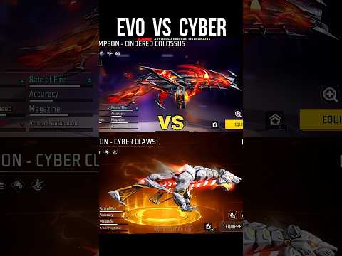 Evo Thompson VS Cyber Claws 🔥 Thompson Cindered Colossus & Thompson Cyber Claws #srikantaff