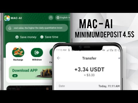 MAC - AI | NEW ONLINE INVESTMENT SITE 2024 | MINIMUM DEPOSIT 4.5 USDT| HIGH EARNINGS SITE