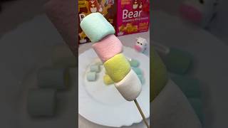 Colourful marshmallow🍡🍡🍡!! #yummy #marshmallow #cute #fypyoutube #fyp #snacks #shorts