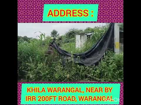 560YARDS, NORTH, WEST FACING,AT KHILA WARANGAL, YADHAV STREET, WARANGAL