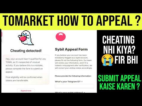 How To Appeal Tomarket Cheating Detected Tomarket | Cheating Detected Problem Tomarket Airdrop