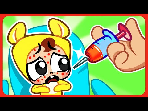 Baby Got Sick! 🤒🤧🩺🤕 Funny Kids Songs And Nursery Rhymes😍