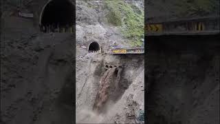 Landslide Pantihal Jammu And Kashmir #landslide #trending #national #nh44