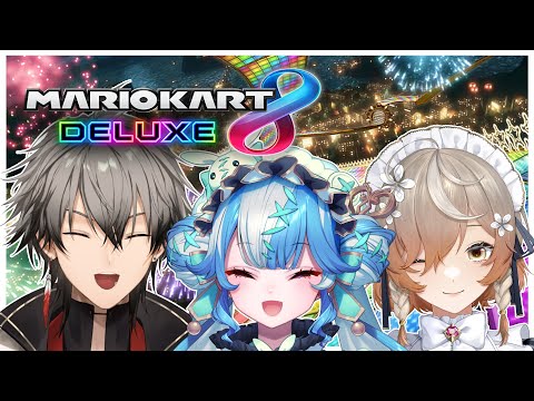 【Mario Kart】My second time ever playing!!【#NIJISANJI EN | #RyomaBarrenwort】