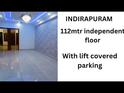 112mtr independent floor with lift covered parking indirapuram ghaziabad ☎️8851646579