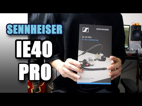 【SENNHEISER IE 40 PRO】ギタリスト目線でイヤモニをレビューしてみた【イヤホン】