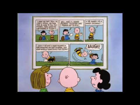 Peanuts comic in Peanuts