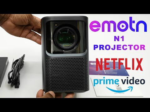 Emotn N1 Projector Certified Netflix HD 1080p Autofocus AutoKeystone