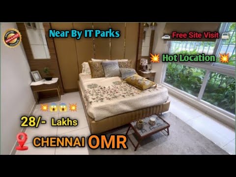 😱😍 ரூ 28 இலச்சம் முதல் அழகிய வீடு 💥| OMR Chennai | Direct Builder | Walkable Distance | 90% Loan 👌