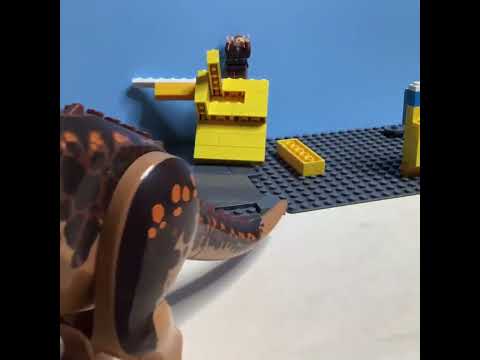 Lego Dinosaur Eats Elmo #short