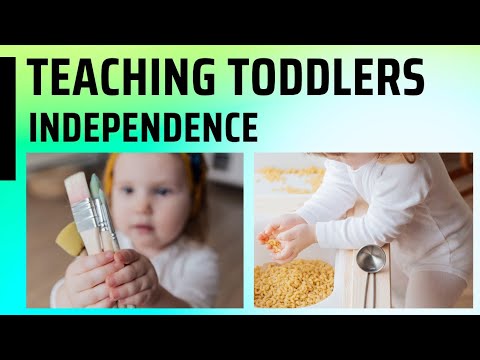 RAISING INDEPENT TODDLERS | TEACHING CHILDREN RESPONSIBILITY, CHORES, AND CONFIDENCE