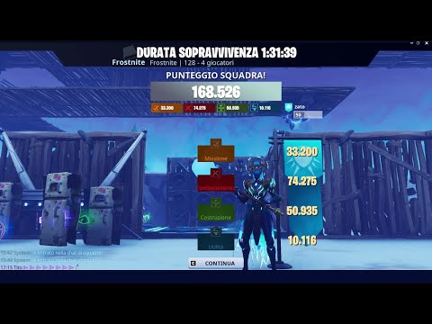 Frostnite 128 Solo - Using only tier 1 wood builds