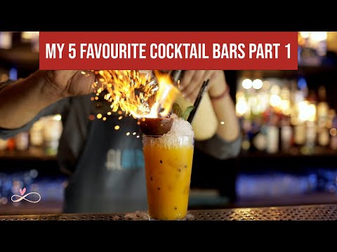 5 AMAZING Cocktail Bars In Barcelona - Part 1 || My Favourite Places || Infinity Platter || 2022