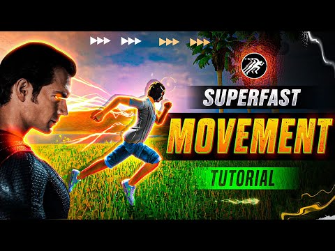 SUPER FAST MOVEMENT TRICK IN FREE FIRE / RAISTAR  SUPERFAST SECRET MOVEMENT TUTORIAL