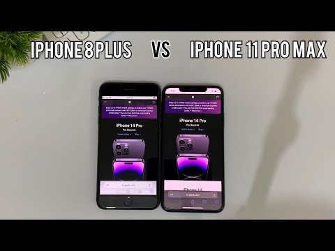 Iphone 8 plus vs Iphone 11 pro max || Speed Test  comparison