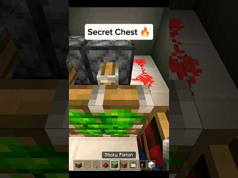 Secret Chest in Minecraft | #shorts #minecraft