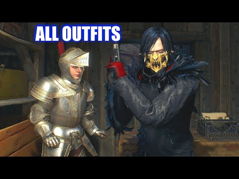 Resident Evil 4 Remake - All Unlockable Outfits & Costumes