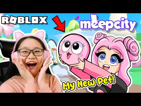 Meet my NEW Pet!!! | Roblox | Meep City