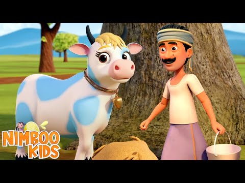 Gaiya Meri Gaiya, गैया मेरी गैया, Nursery Rhymes in Hindi, Kids Songs