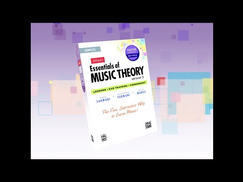 Essentials of Music Theory 3 - Software Demonstration