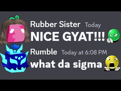 if RUMBLE met RUBBER'S SISTER...