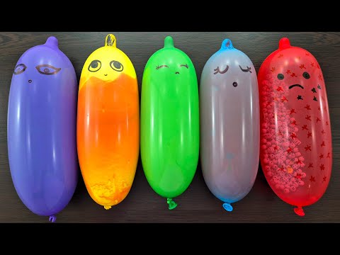 Making Slime with Funny Balloons #asmr