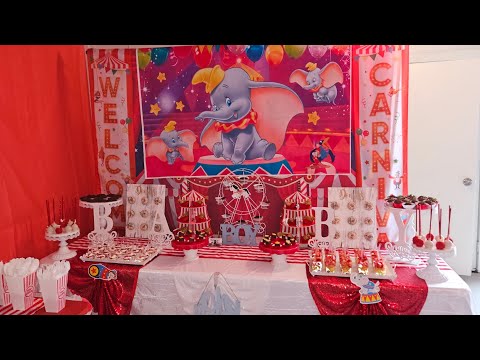 Baby Shower/Circus/Dumbo Theme