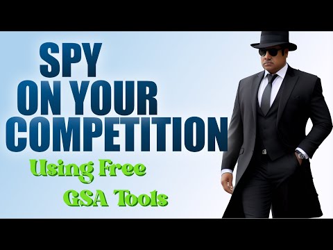 Use the GSA Schedule Sales Query tool to SPY on your Competitors.