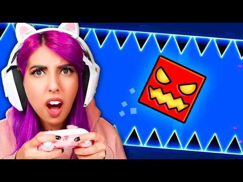 I Tried Geometry Dash... It Made Me Lose My Mind!