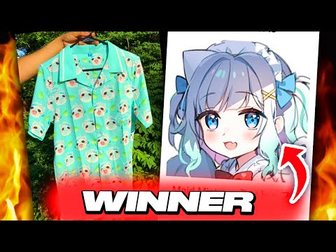 Vtuber Wins Merch Of THEMSELVES In Raffle