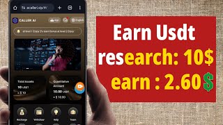 Earn Usdt 2024 || New Usdt Mining Site || Usdt Earning Website || Online Income