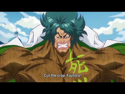 Fujitora Betrays Greenbull and Attacks [English Sub]