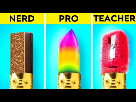 GOOD vs. BAD SCHOOL HACKS 🤓 Funny Art Tricks & Hilarious School Moments by 123 GO! SCHOOL