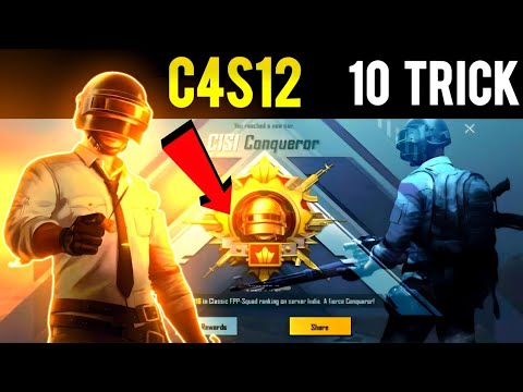 C4S12 Conqueror Push 2023 | Tips to reach conqueror in new season