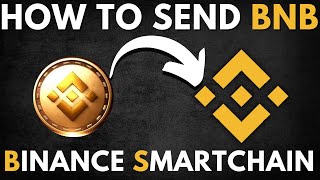 How to send BNB to Binance Smart Chain / BSC (Binance Smart Chain Tutorial #2) (low fees)