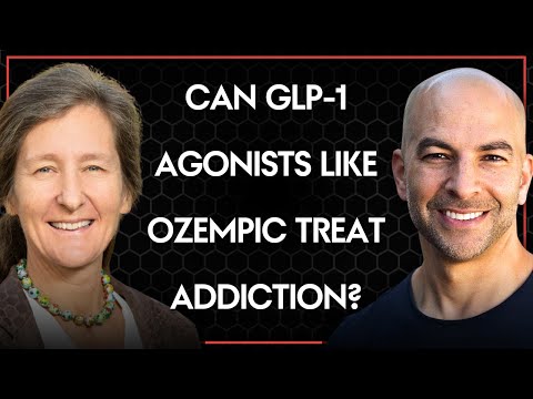 Can GLP-1 agonists like Ozempic, Wegovy, and Mounjaro be used to treat addiction? | Anna Lembke