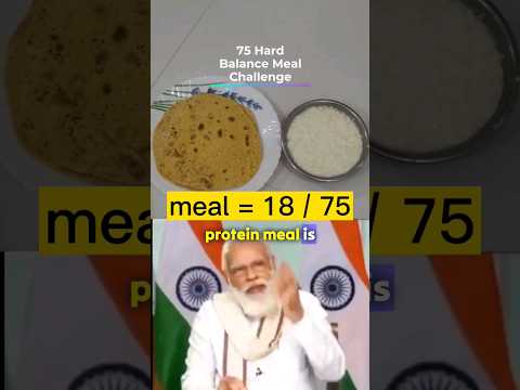 Day 18 / 75 Hard Balanced Meal Challenge | fat to fit transformation #shorts