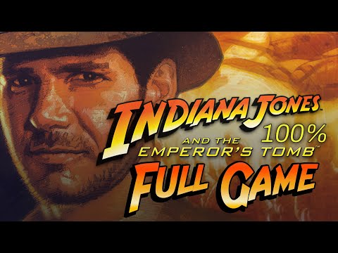 Indiana Jones and the Emperor's Tomb 100% Walkthrough 🤠💯 (4K 60 FPS)