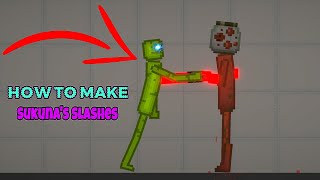 👉How To Make Sukuna's Slashes in Melon Sandbox 26.0 (Mahoraga link)