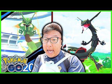 Mega Rayquaza Elite Raid Day in Pokemon GO