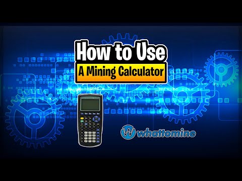 How To Use A Mining Caculator | whattomine.com