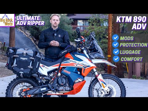 Adventure Motorcycle Set Up - KTM 890 Adventure R Rally