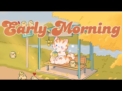 Early Morning Coffee Lofi ☀️1 Hr Song ☕lofi chill【Cute lofi music mix】 🥞 study/aesthetic/chill 🍂