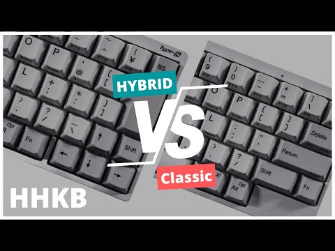 【HHKB】結局どっちがいいの？HYBRID Type-S と Classic 比較レビュー 【3万円のキーボード】#HHKB #キーボード