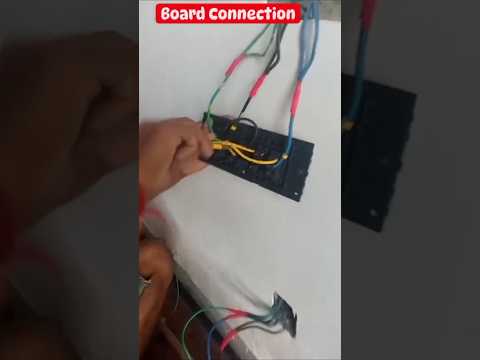 How to Make Power Socket Connect 👷💯 | Board Connection #electrician