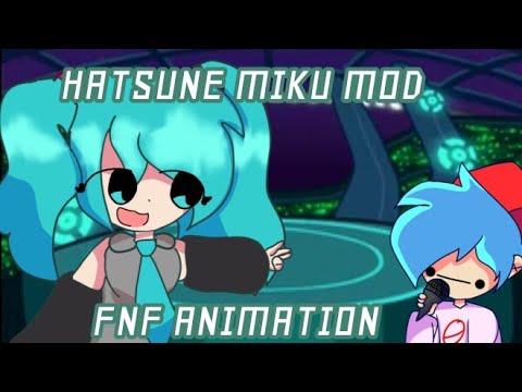 💙disappearance /FNF ANIMATION / Hatsune Miku MOD 💙