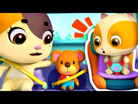 Buckle Up Song 🚘💺 |  Car Safety Song | Nursery Rhymes & Kids Songs | Mimi and Daddy