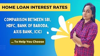 Home Loan Interest Rates Comparison Between SBI, HDFC, Bank Of Baroda, Axis Bank, ICICI | Details