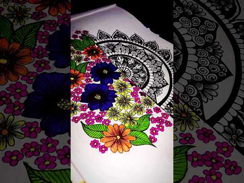 Easy mandala art for beginners😍💖|| #shorts #mandalaart #trending #viral